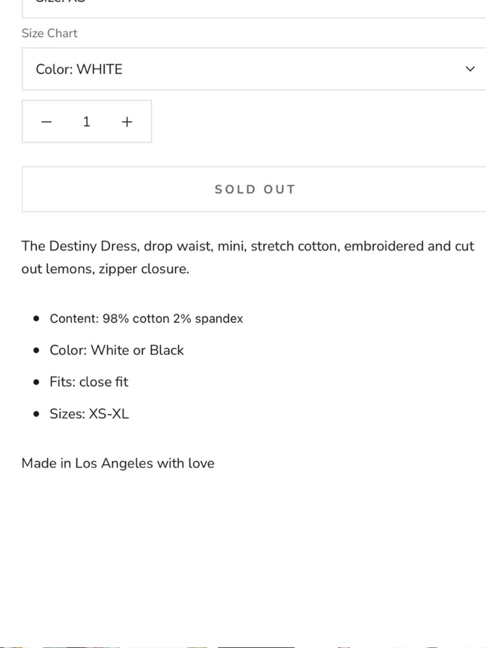 Anthropologie COREY LYNN CALTER Lemon Print Embroidered Destiny Dress NWOT - Picture 4 of 16